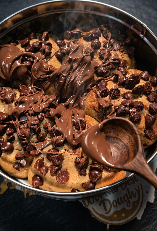 Chocolate Chip Nutella Cookie Tin