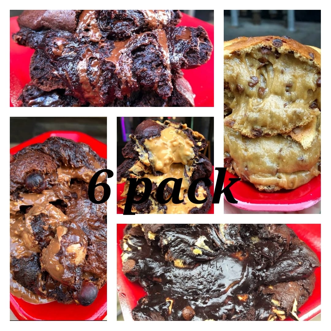 6-Pack Gooey Cookies