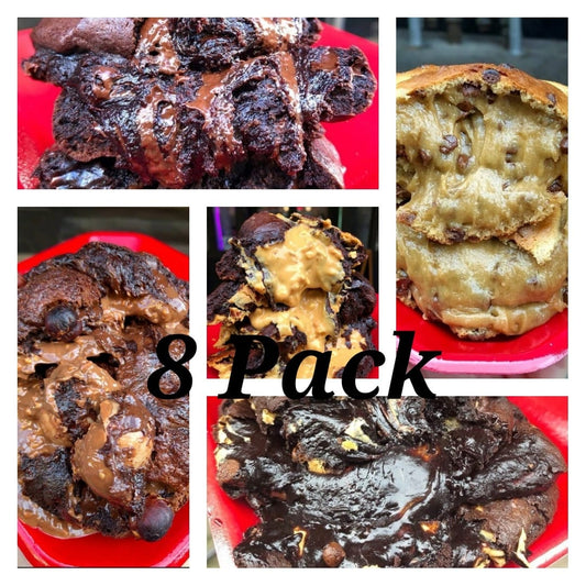 8 Pack Gooey Cookies